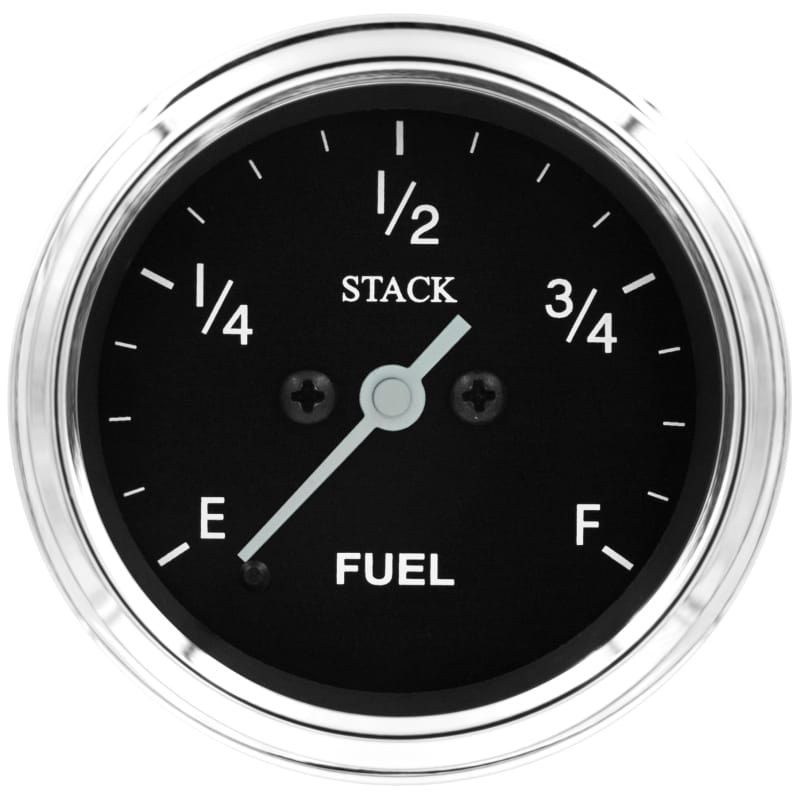 AutoMeter — Autometer Stack 52mm 0-280 Ohm Programmable Pro Stepper Motor Fuel Level Gauge - Classic
Ga Fuel Stpr Univ Cl