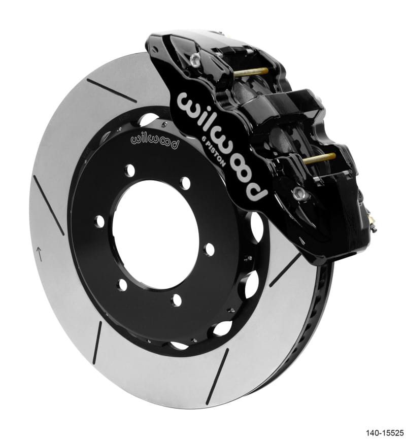 Wilwood — Wilwood AERO4 Spec 37 GT FrontTruck Kit 14.25in Black 1997-2018 Nissan Y61 Patrol w/lines
BRAKE KIT