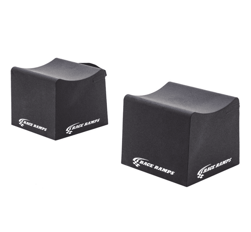 Race Ramps — Race Ramps Adjustable Height 14in. High Wheel Cribs (Extra Wide)