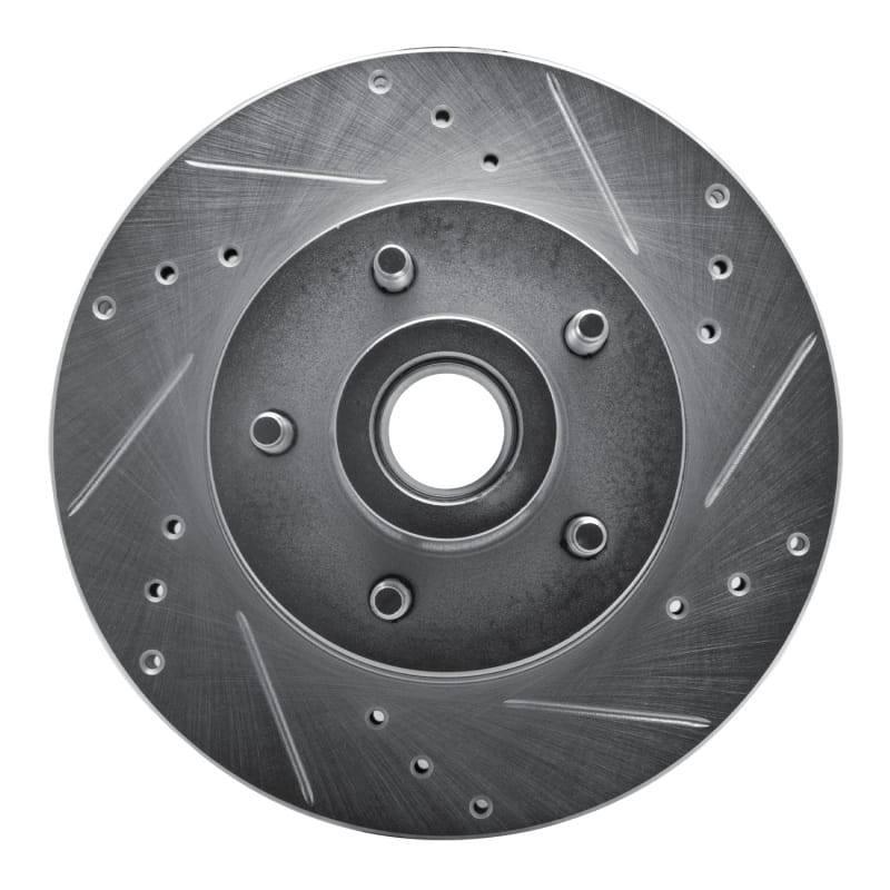 R1 Concepts — R1 90-91 Ford LTD Crown Victoria Front Left Drilled & Slotted Silver Brake Rotor
R1 Brake Rotor Drill