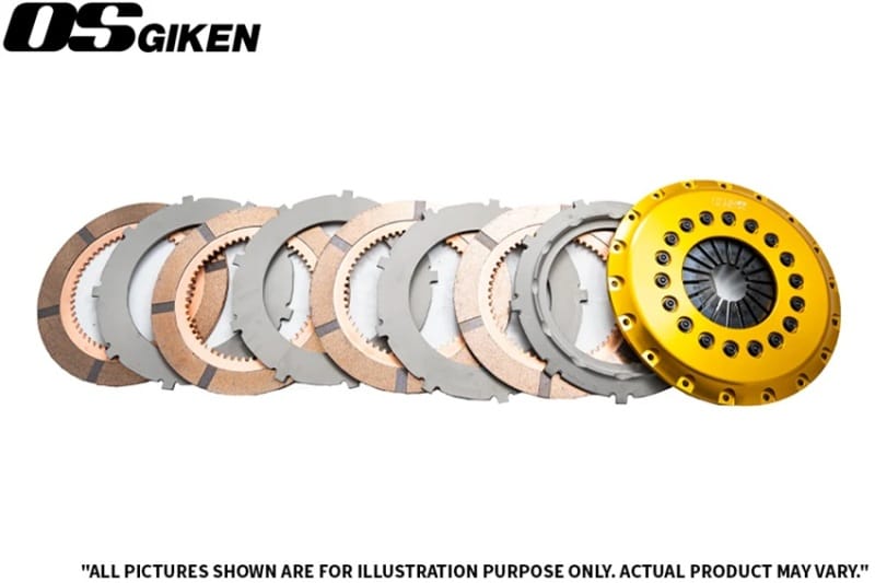 OS Giken — OS Giken 93-98 Toyota Supra JZA80 R Quad Plate w/Floating Center Hub Clutch