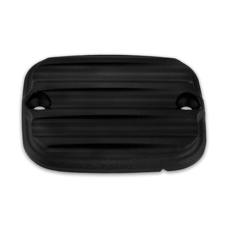 Burly Brand — Burly Brand 05-07 Touring, 06-17 Dyna/Softail Reaper Front Master Cylinder Cap - Textured Black