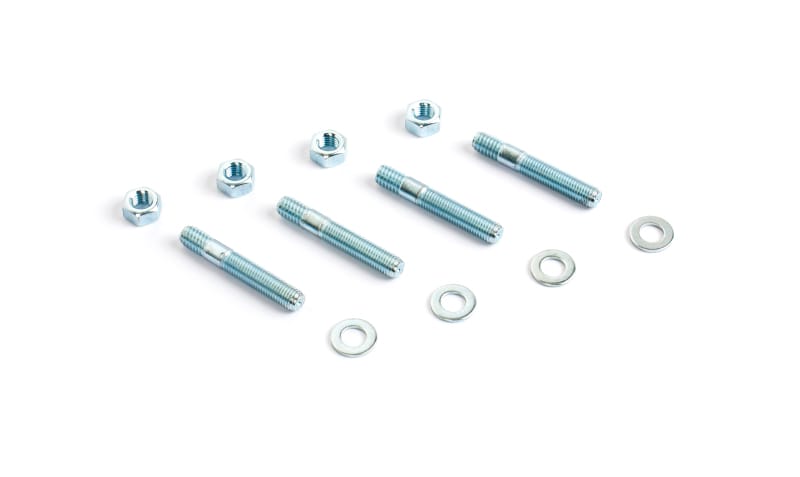 Cometic Gasket — Cometic Carburetor Studs 2in Zinc Plated - Set of 4 With Washers and Nuts
Carburetor Studs