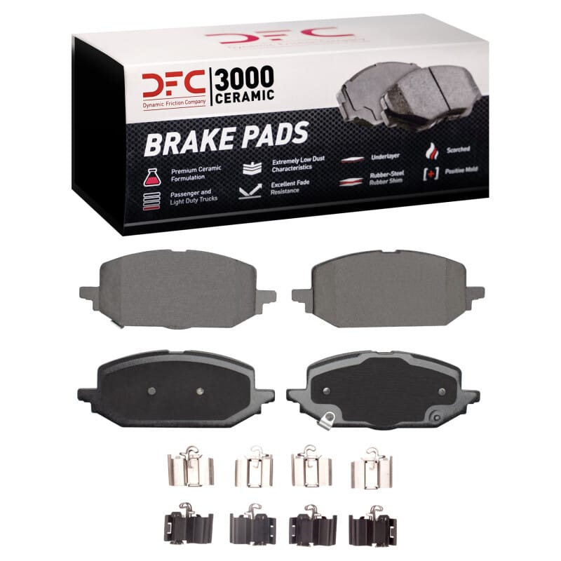 DFC — DFC 21-22 Chevrolet Tracker Front 3000 Ceramic Brake Pads and Hardware Kit
DFC Brake Pad and HW