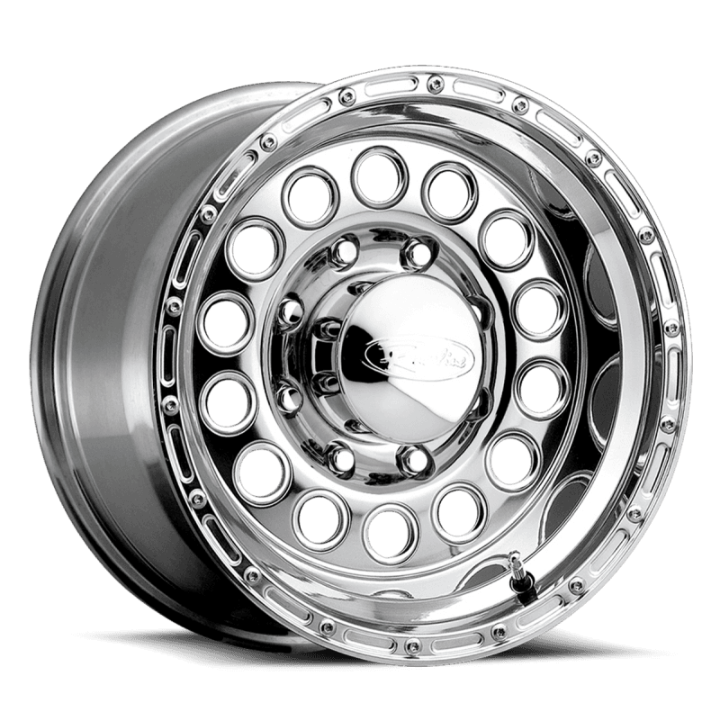 Raceline — Raceline 887 Rock Crusher 16x8in / 5x139.7 BP / -20mm Offset / 107.95mm Bore - Polished Wheel