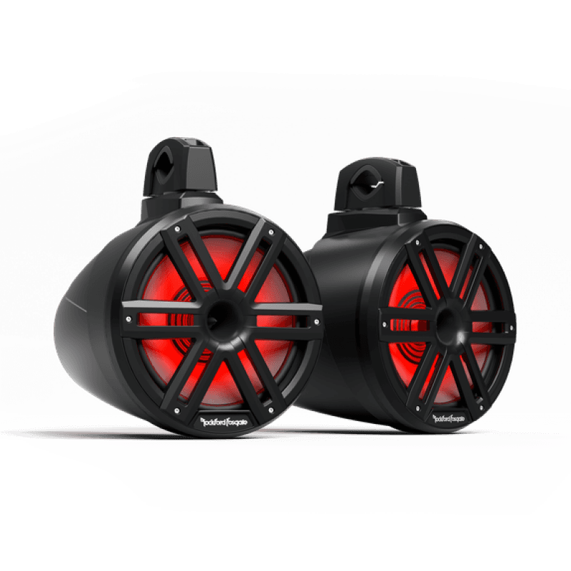 Rockford Fosgate UTV — Rockford Fosgate M2 10in. Color Optix 2-Way Horn Loaded Tower Speakers (Pair) - Black