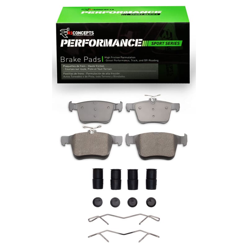 R1 Concepts — R1 13-23 Audi S3 (Mexico) Rear Performance Sport Pads & Hardware Kit
R1 Performance Sport