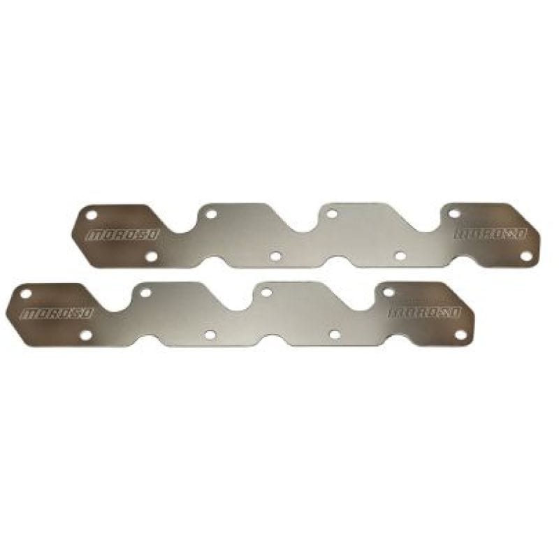 Moroso — Moroso CFE SBX 4.5in Bore Space Heads Exhaust Block Off Storage Plate - Pair