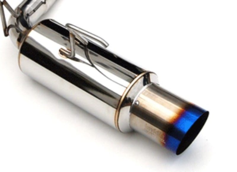 Invidia — Invidia 00+ S2000 70mm Dual Titanium Tip Cat-back Exhaust (SILENCER ONLY)