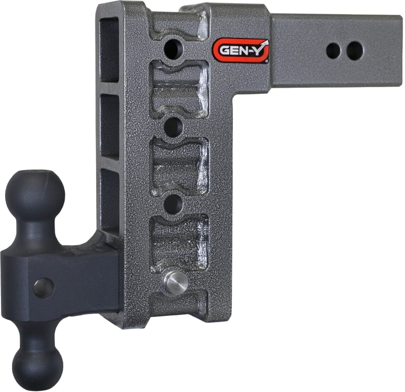 GEN-Y Hitch — Gen-Y Mega Duty 3in Shank 9in Drop 3.5K TW 32K Hitch w/GH-0161 Dual-Ball
Drop Hitch