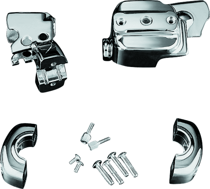Kuryakyn — Brake & Clutch Control Dress-Up Kit Single Disc Front Brakes