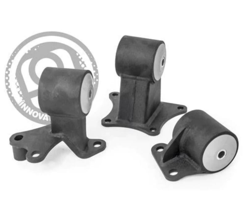 Innovative Mounts — Innovative 94-97 Accord H/F Series Black Steel Mounts 75A Bushings (Auto to Manual)