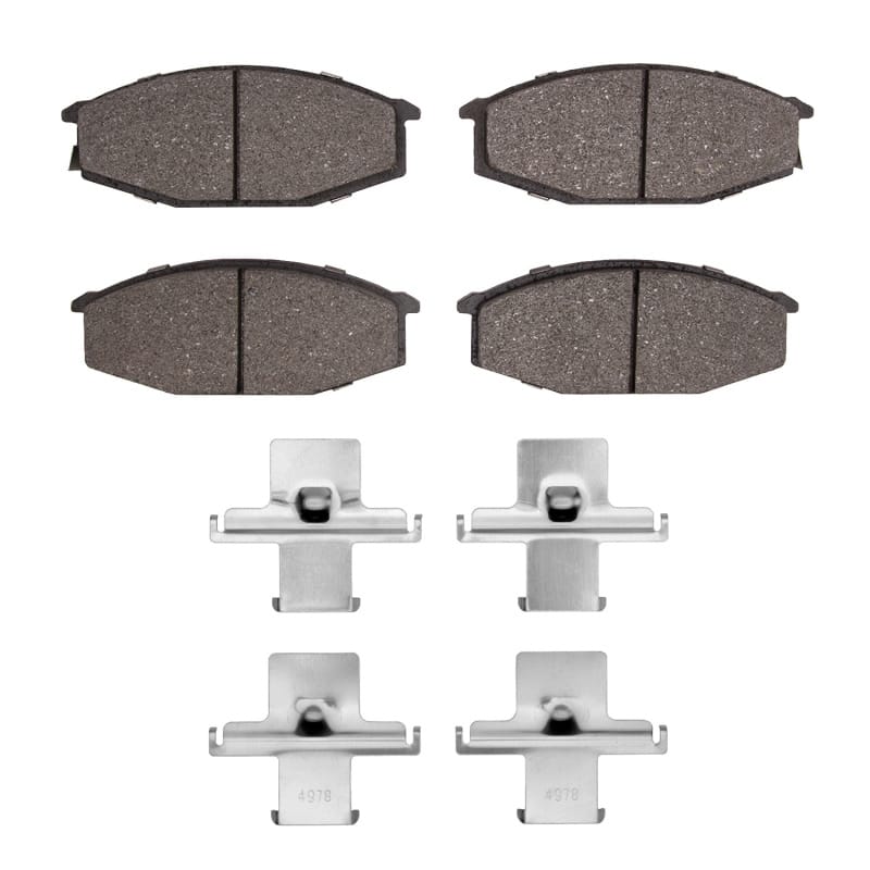 DFC — DFC 79-83 Nissan 280ZX Front 4000 HybriDynamic Brake Pads and Hardware Kit
DFC Brake Pad Set