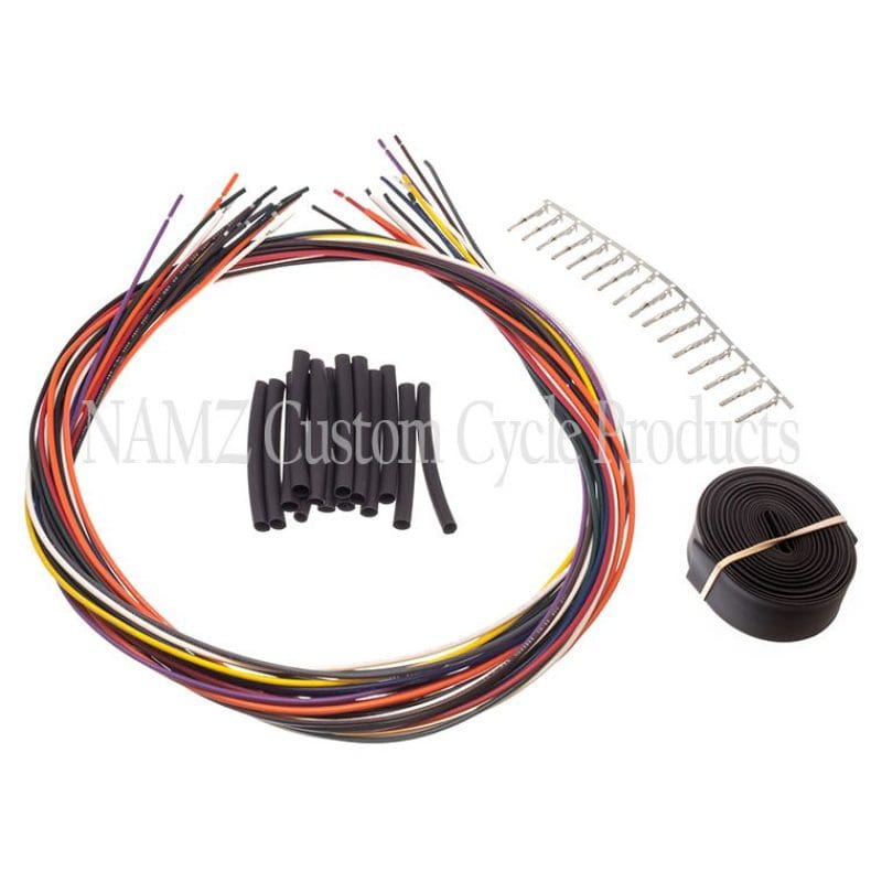 NAMZ — NAMZ 82-95 NON-Bagger Models Handlebar Switch Wire Extensions 48in. (Cut & Solder Applications)