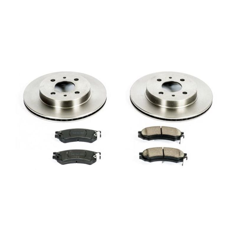 PowerStop — Power Stop 91-92 Saturn SC Front Autospecialty Brake Kit