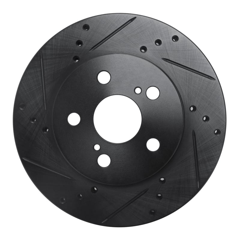 R1 Concepts — R1 16-22 Toyota Prius Front Left Drilled & Slotted Black Brake Rotor
R1 Brake Rotor Drill