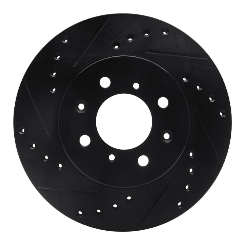 R1 Concepts — R1 88-91 Honda Prelude Front Left Drilled & Slotted Black Brake Rotor
R1 Brake Rotor Drill