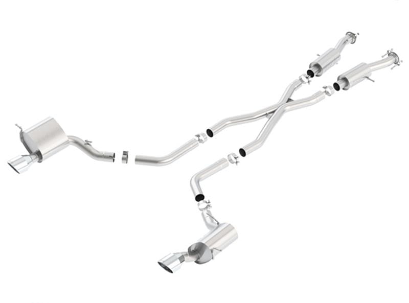 Borla — Cat-Back Exhaust System - S-Type
S-Type; Cat-Backâ„¢ System