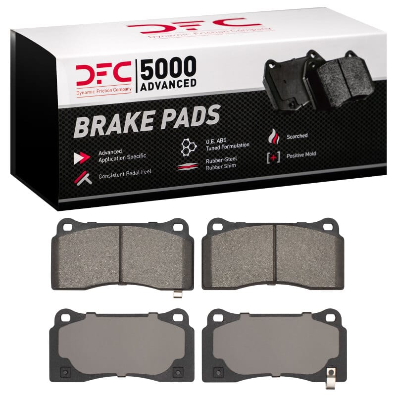 DFC — DFC 03-17 Dodge Viper Front/Rear 5000 Advanced Low Metallic Brake Pads
DFC Brake Pad Set