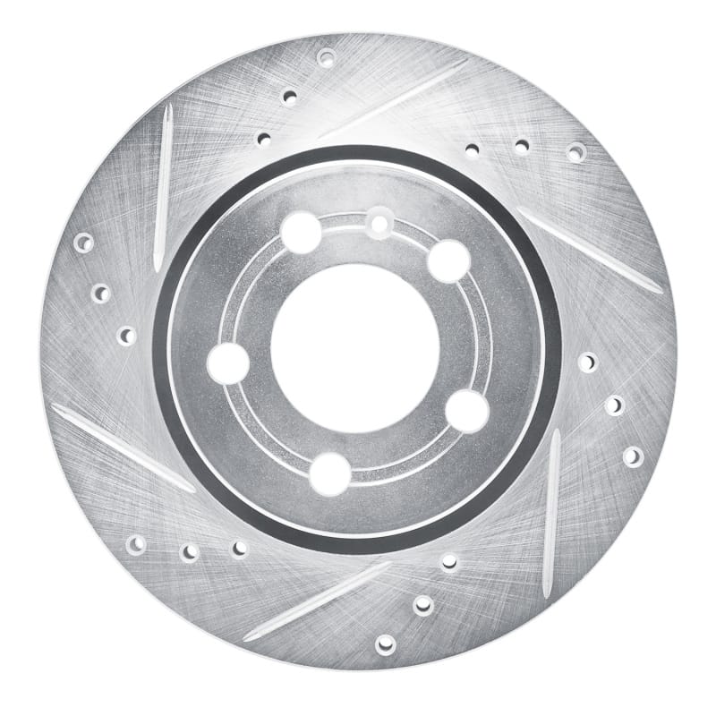 R1 Concepts — R1 00-06 Audi TT Quattro Rear Left Drilled & Slotted Silver Brake Rotor
R1 Brake Rotor Drill