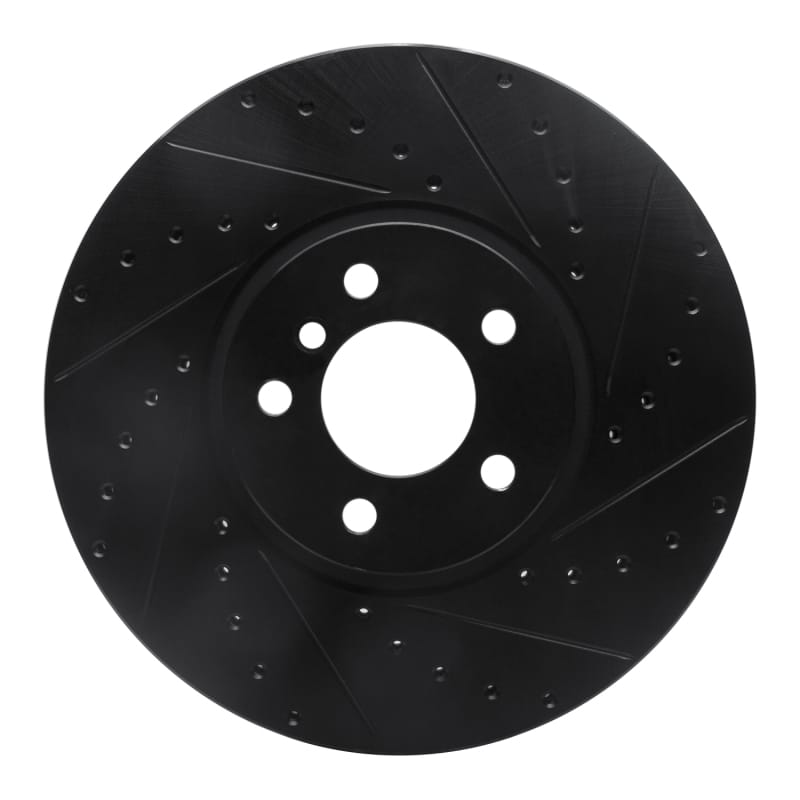 R1 Concepts — R1 02-06 BMW X5 Front Right Drilled & Slotted Black Brake Rotor
R1 Brake Rotor Drill