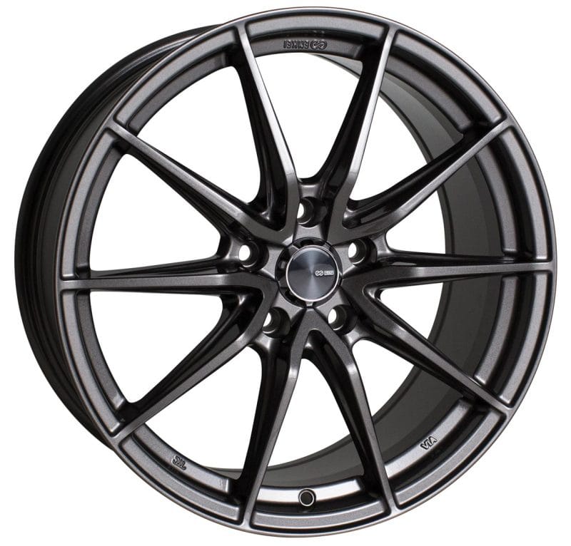 Enkei — Enkei DRACO 18x8.0 5x114.3 35mm Offset 72.6mm Bore Anthracite Wheel