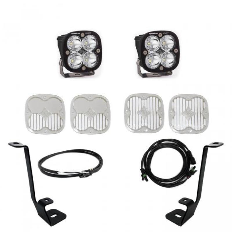 Baja Designs — Baja Designs 2021+ Ford F150 A Pillar Kit Squadron Sport Spot with Upfitter