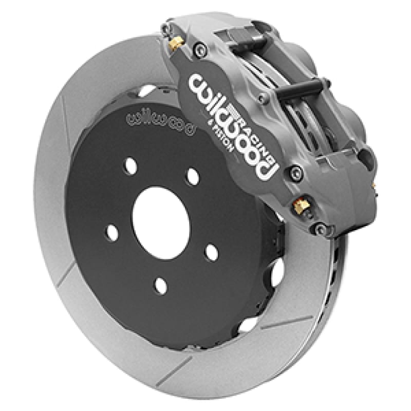 Wilwood — Wilwood 13-24 Honda Civic Superlite/ST 6 Piston Street Kit w/ 327mm x 28mm Slotted Rotor - Hard Ano
