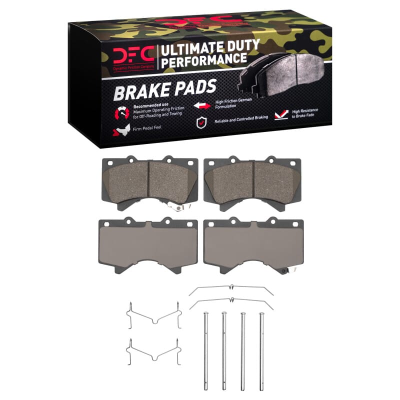 DFC — DFC 07-22 Lexus LX570 Front Ultimate Duty Performance Brake Pads and Hardware Kit
DFC Brake Pad Set
