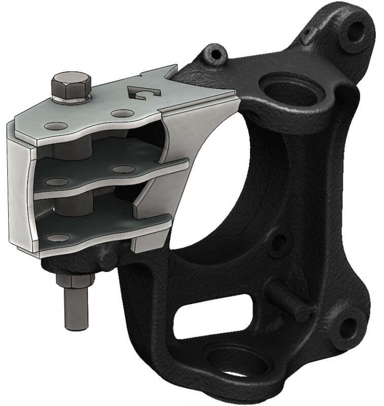 Artec Industries — Artec Industries 2005-2012 Ford F-250 F-350 Crossover Weld-On High Steer Arms - Superduty Knuckle