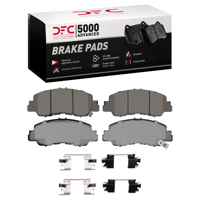 DFC — DFC 18-25 Mitsubishi Eclipse Cross Front 5000 Advanced Ceramic Brake Pads and Hardware Kit
DFC Brake Pad Set