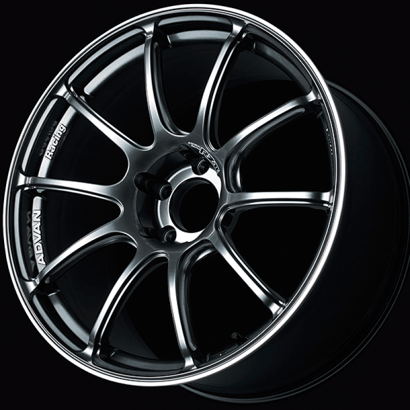 Advan — Advan RZII 18x7.0 / +42 Offset / 4x100 / 63mm Bore / Racing Hyper Black and Ring