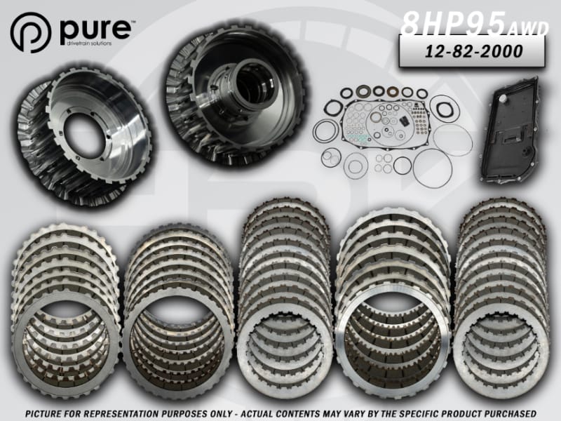 Pure Drivetrain Solutions — Pure Drivetrain 8HP95 High Performance Transmission Hard Parts Kit - AWD - Stage 2
