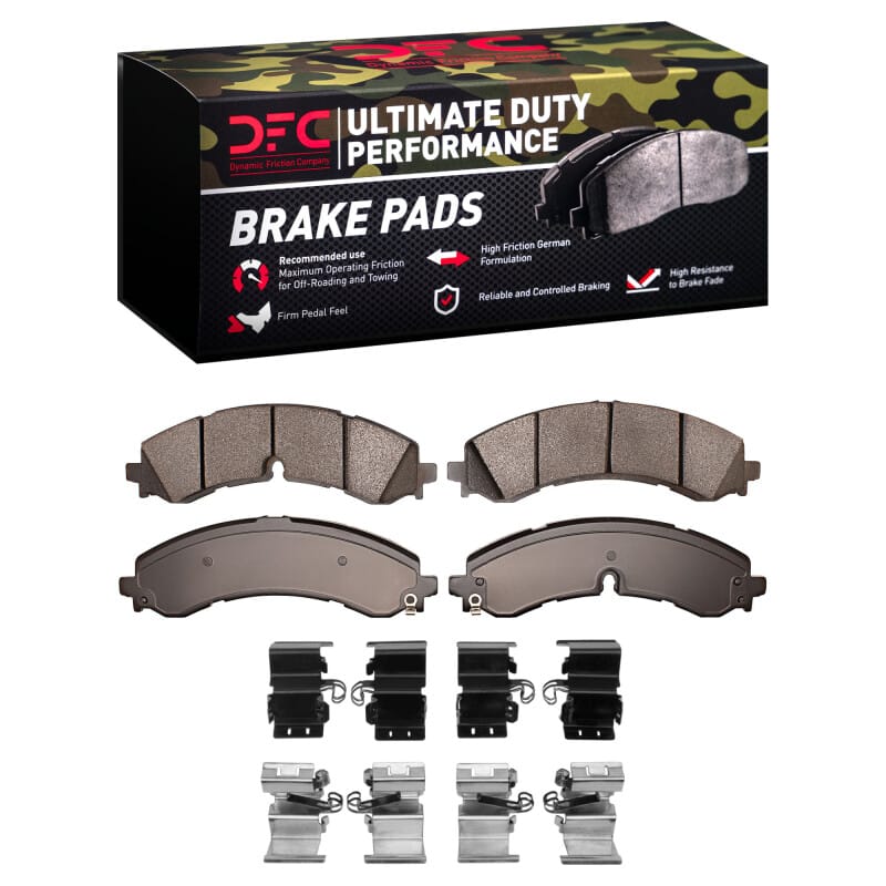 DFC — DFC 20-25 Chevrolet Silverado 2500 HD Front/Rear Ultimate Duty Perf Pads & Hardware Kit