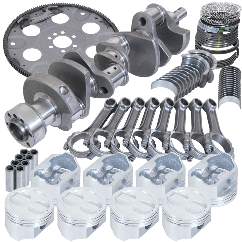 Eagle — Eagle Chevy 350 1Pc 3.480in Crank 5.700in I-Beam Rods 4.030in Pistons 153 Tooth FP Balanced Assembly
Bal Str & Strip Assy