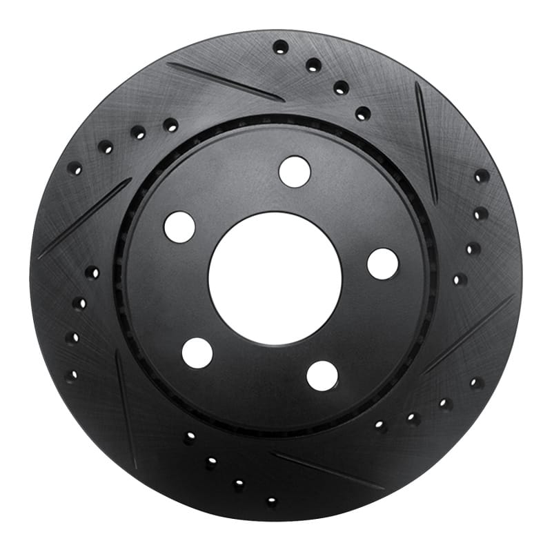 R1 Concepts — R1 85-91 Audi 200 Quattro Rear Right Drilled & Slotted Black Brake Rotor
R1 Brake Rotor Drill