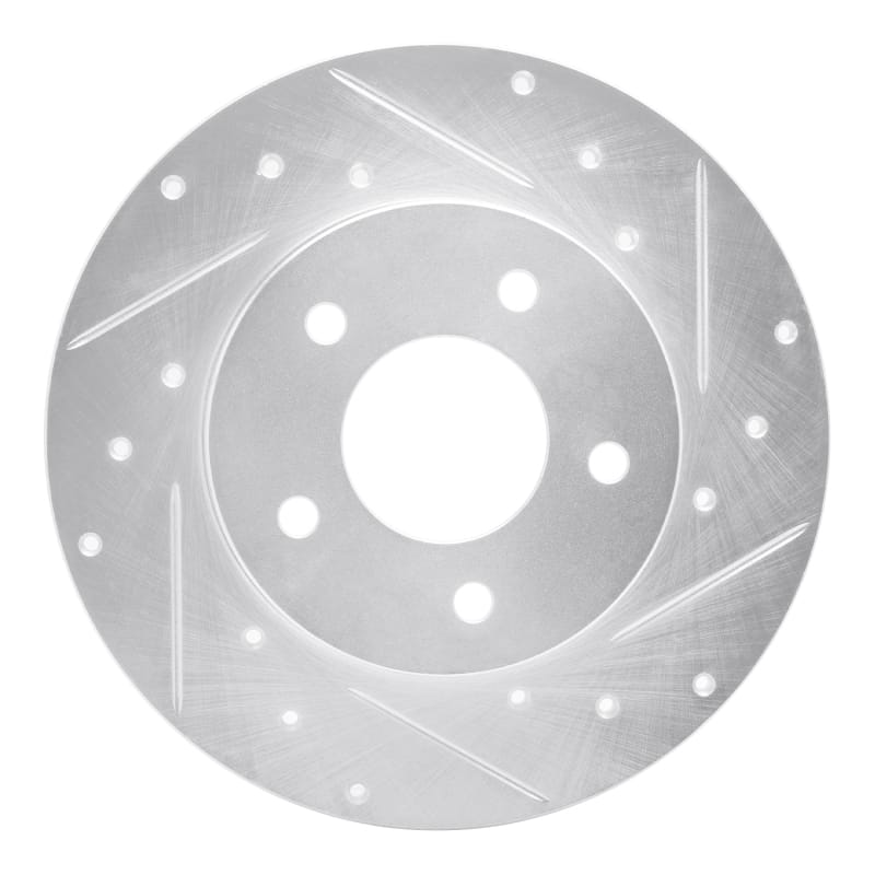 R1 Concepts — R1 92-05 Buick LeSabre Rear Right Drilled & Slotted Silver Brake Rotor
R1 Brake Rotor Drill