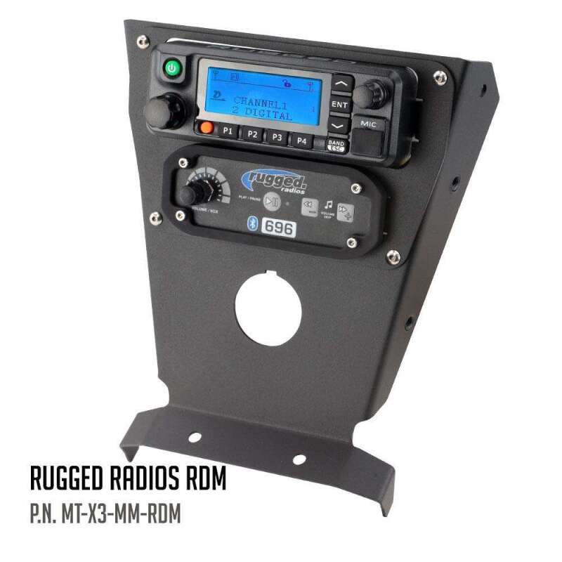 Rugged Radios — Rugged Radios Can-Am X3 Multi Mount Kit for Rugged UTV Intercoms and Radios Rugged RDM