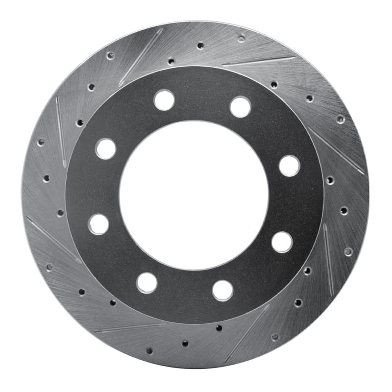 R1 Concepts — R1 99-05 Ford F-250 2WD (Super Duty) Rear Left Drilled & Slotted Silver Brake Rotor
R1 Brake Rotor Drill
