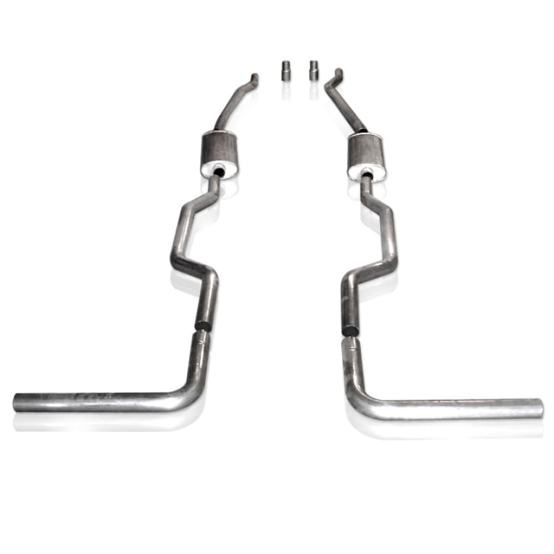 Stainless Works — Stainless Works Chevy/GMC Truck 1967-87 Exhaust 2.5in Chambered System