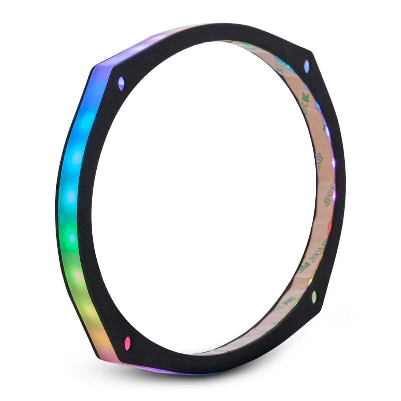 DS18 — DS18 6x9in Digital LED Speaker Ring w/ Digital LED lights 1/2in Spacer Depth