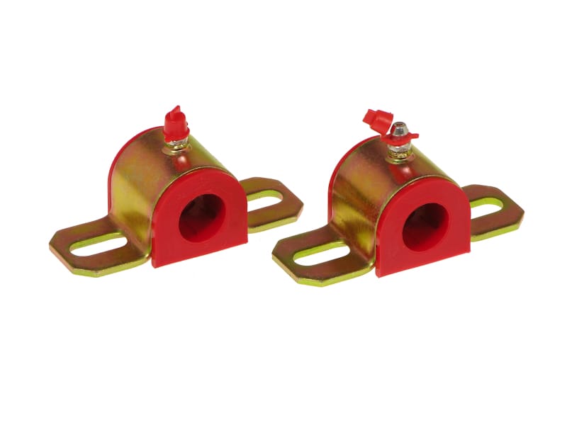 Prothane — Prothane Universal Greasable Sway Bar Bushings - 3/4in - Type A Bracket - Red
SWAY BAR BUSHINGS