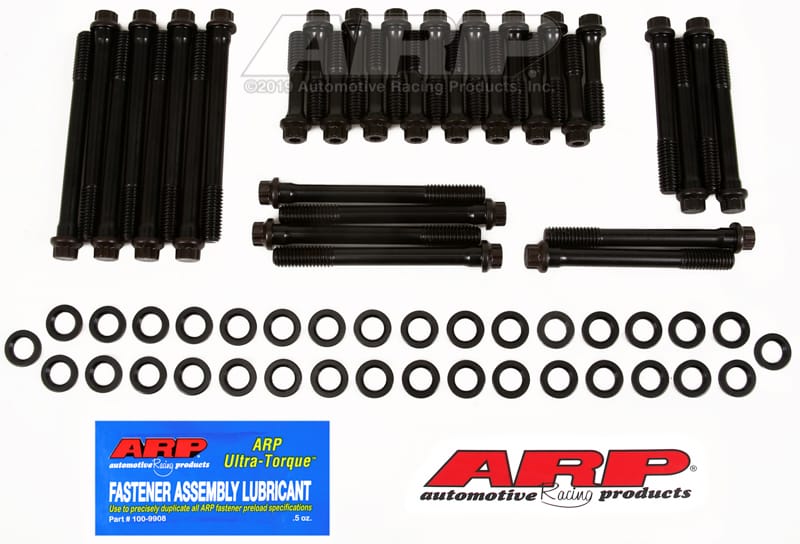 ARP — ARP SB Chevy V8 w/18A hi-port 12pt undercut head bolt kit