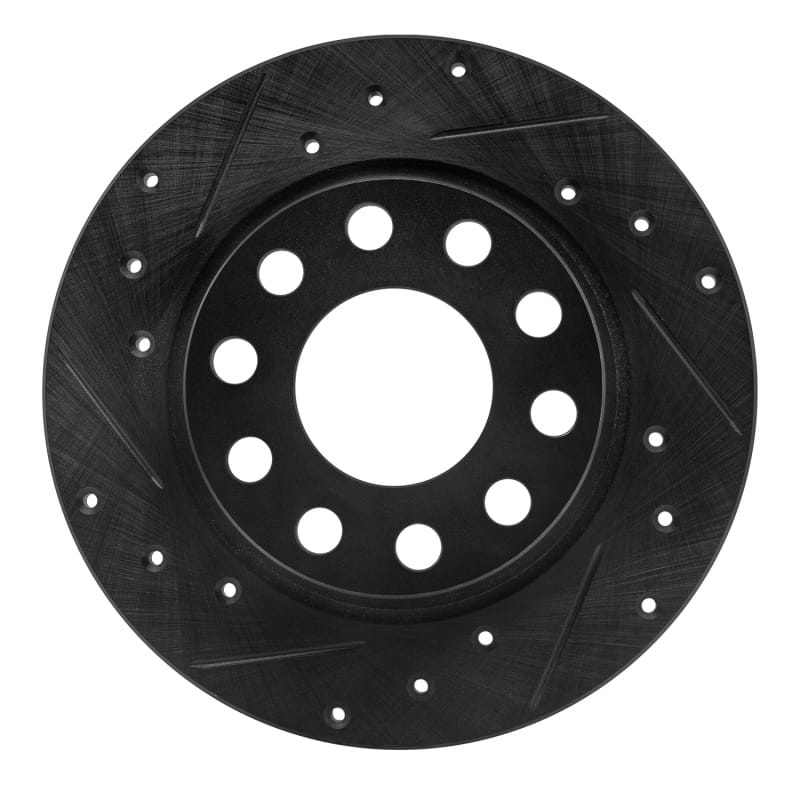 R1 Concepts — R1 00-08 Audi A4 (USA/Canada) Rear Left Drilled & Slotted Black Brake Rotor
R1 Brake Rotor Drill