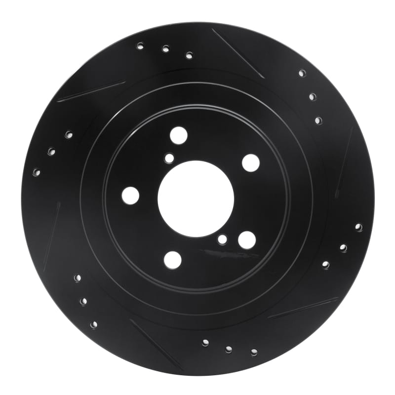 R1 Concepts — R1 05-09 Subaru Impreza Rear Right Drilled & Slotted Black Brake Rotor
R1 Brake Rotor Drill