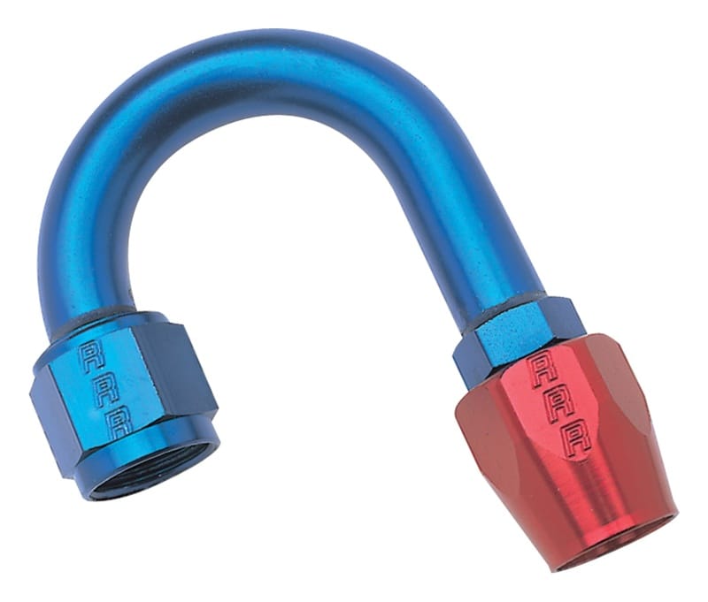 Russell — Russell Performance -10 AN Red/Blue 180 Degree Full Flow Hose End (1-1/4in Centerline Radius)
Hose Fitting