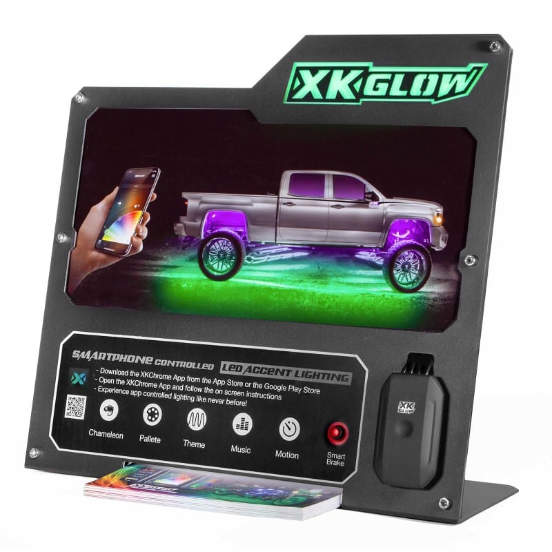 XKGLOW — XK Glow 2nd Gen Metal Countertop Display (Truck)