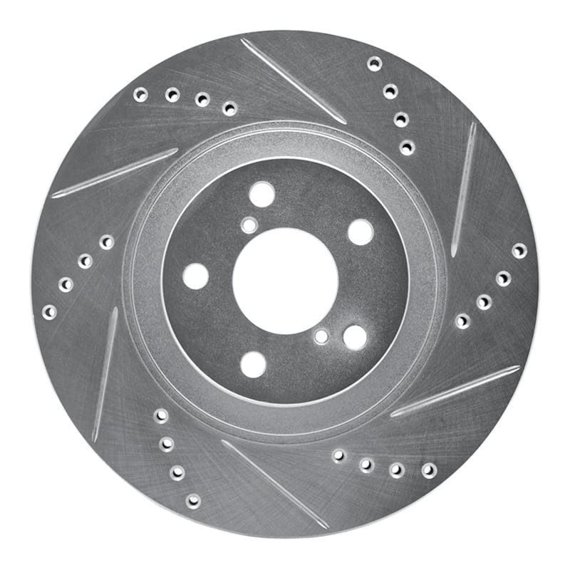R1 Concepts — R1 04-25 Scion FR-S Front Right Drilled & Slotted Silver Brake Rotor
R1 Brake Rotor Drill