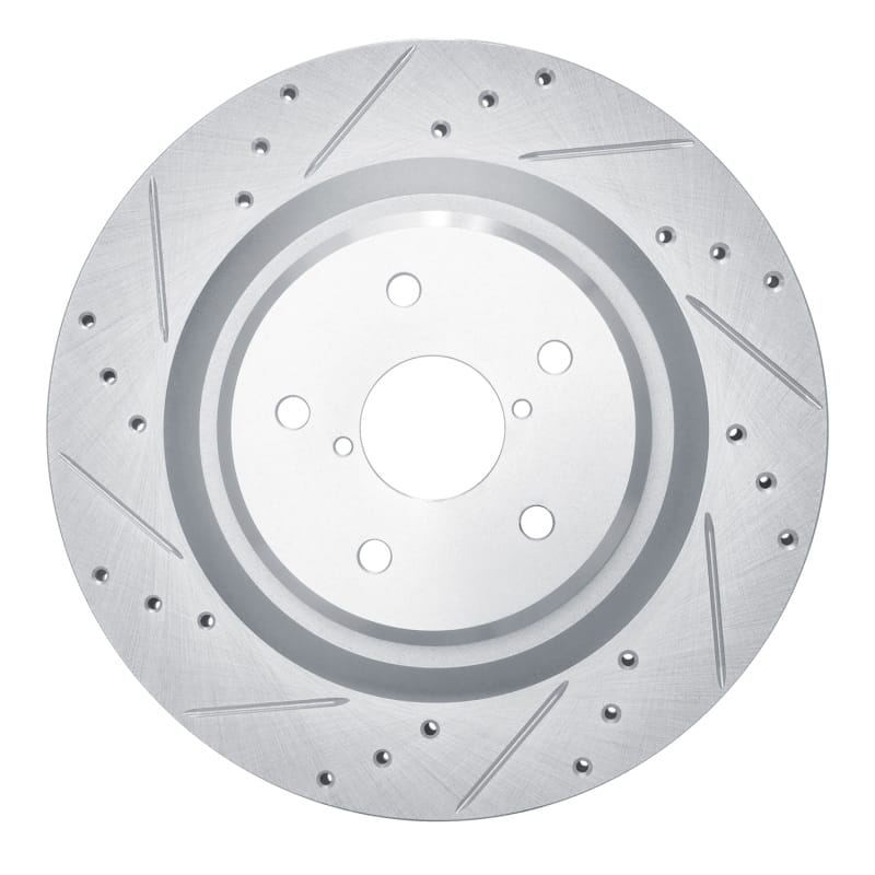 R1 Concepts — R1 19-25 Subaru ASCENT Rear Left Drilled & Slotted Silver Brake Rotor
R1 Brake Rotor Drill