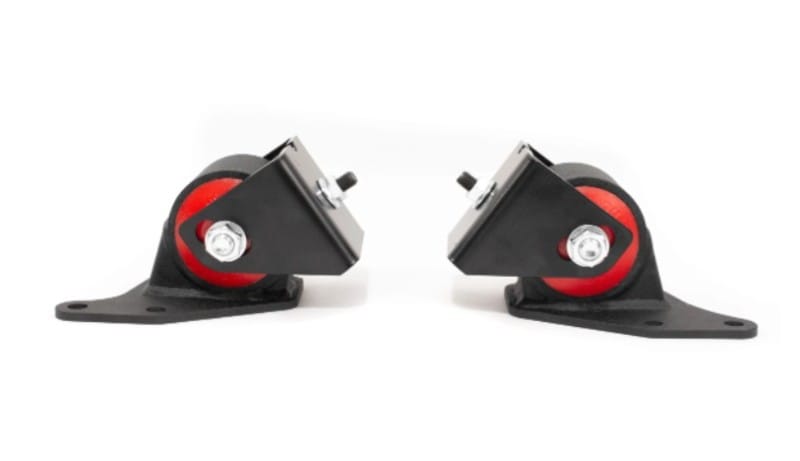 Innovative Mounts — Innovative 90-93 Mazda Miata NA 1.6L Black Steel Replacement Mounts 75A Bushings (No Trans Mount)